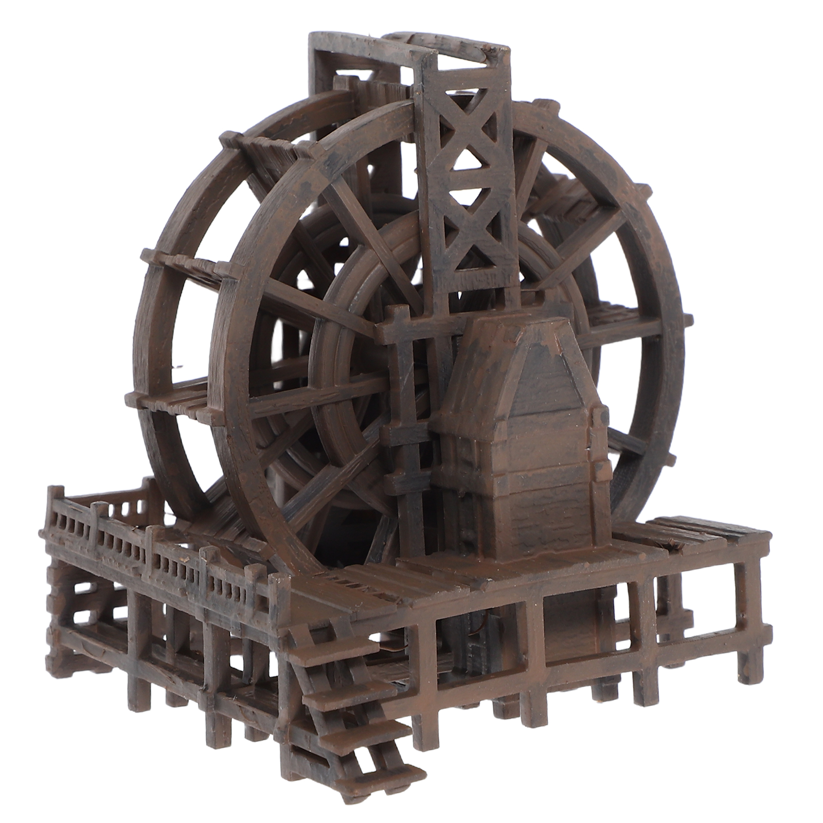 Outdoor Furniture Glides - Miniature Water Wheel Ornament Mini Zen