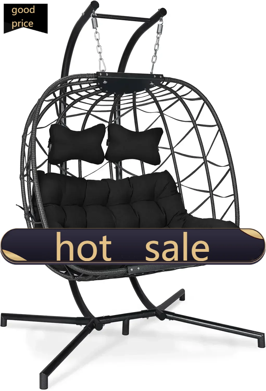 Hanging Egg Chair - BestsellerBestsellerOversized 2 Person Swing Egg Chair