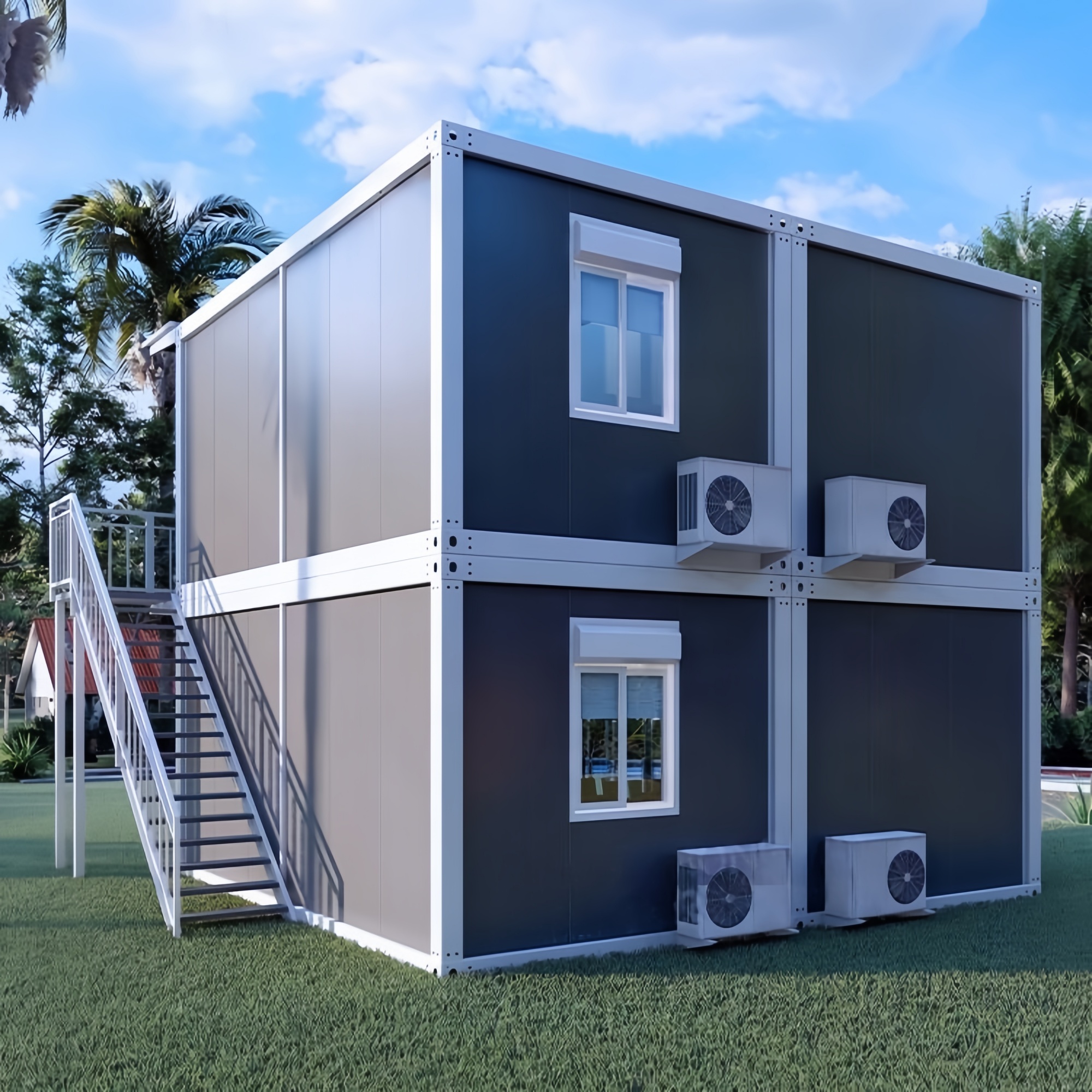 Outdoor Furniture Metal - Manufacturer Supply Steel Structure Prefabricated Movable