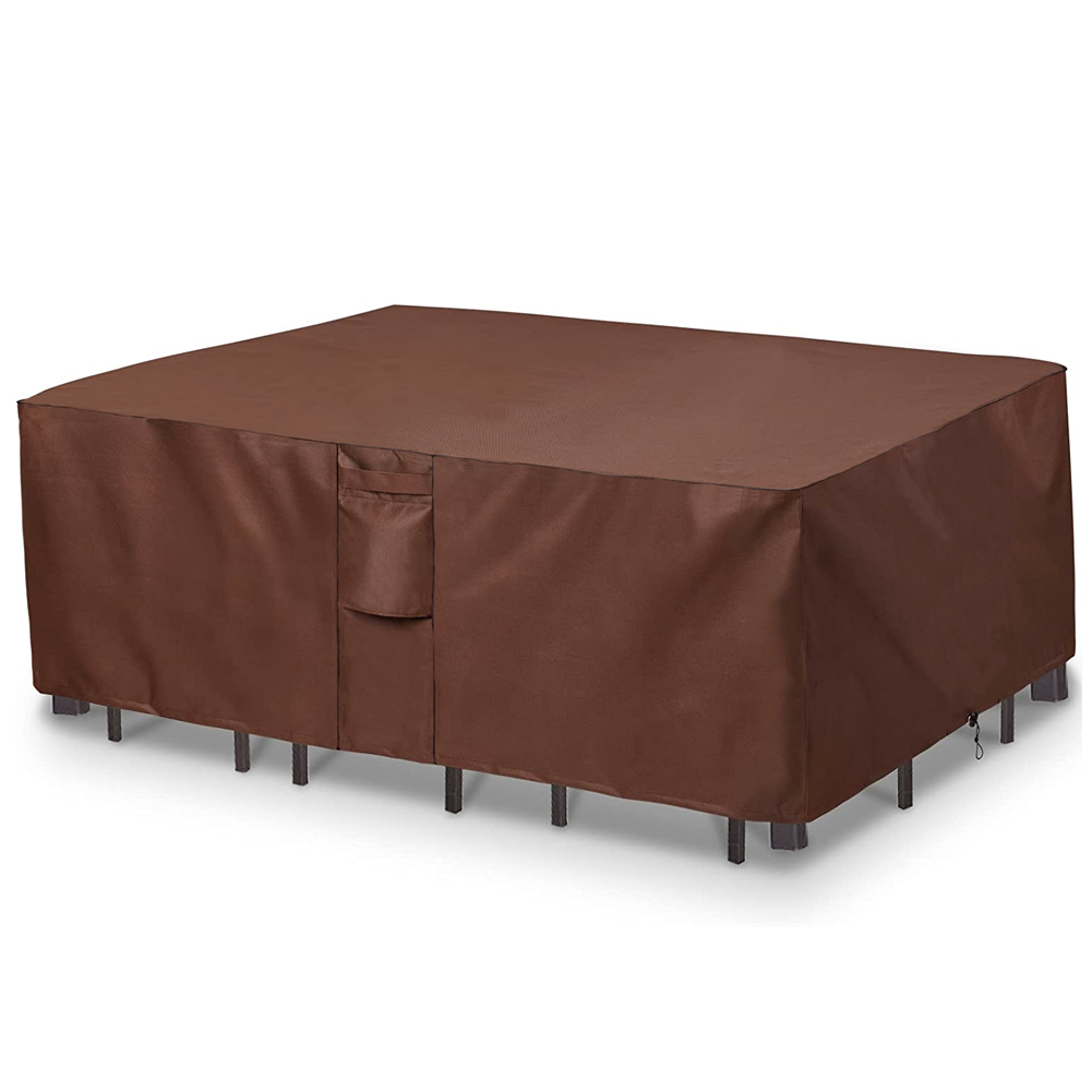 Brown 420D HEAVY DUTY Outdoor  - Outdoor Furniture Fabric Waterproof ulasan dan harga