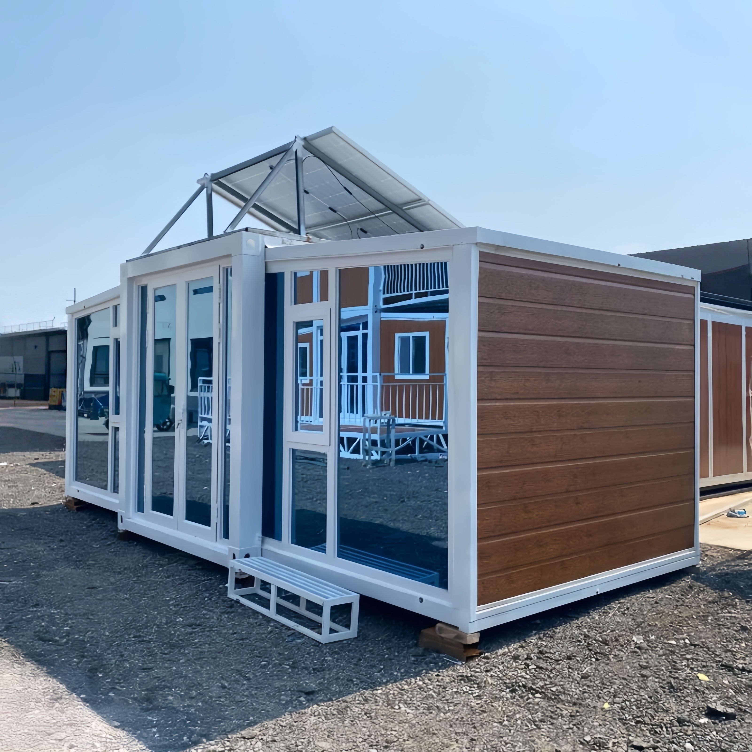 30FT Movable Modular Cabin Por - Outdoor Furniture Metal ulasan dan harga