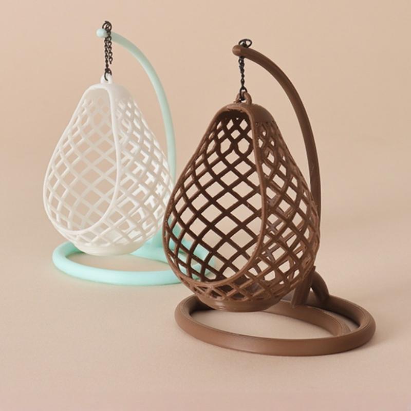 1Pcs DIY Diorama Scene Accesso - Hanging Egg Chair ulasan dan harga