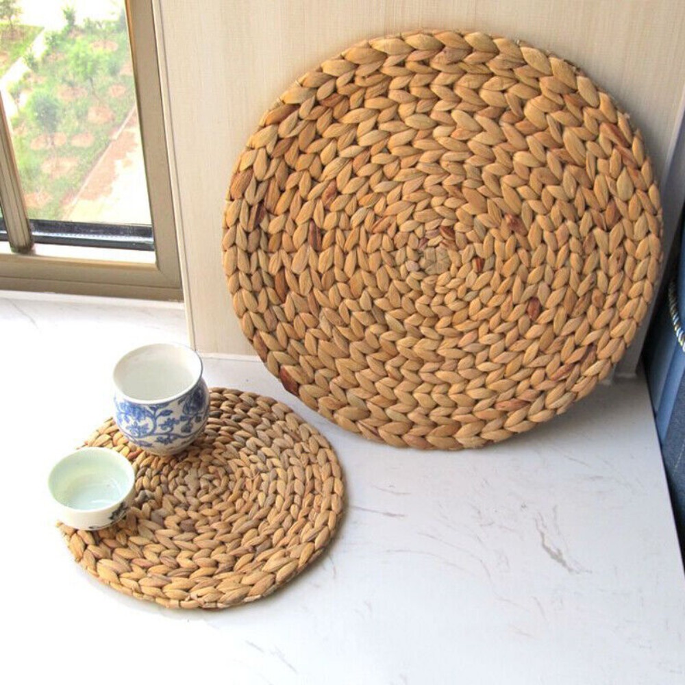 Natual Straw Weave Rattan Roun - Outdoor Furniture Sale ulasan dan harga