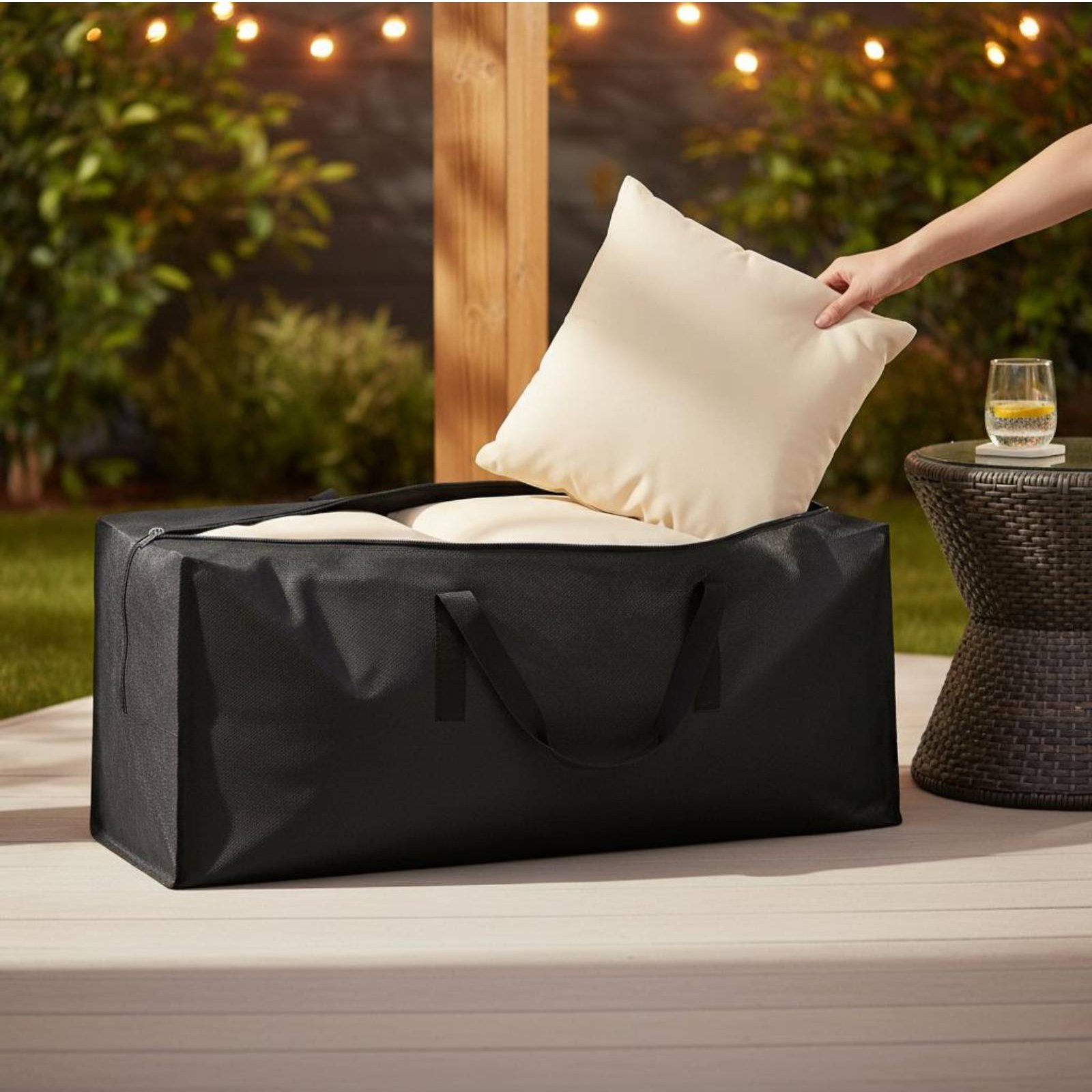 Outdoor Cushion Storage Bag Re - Outdoor Furniture Patio ulasan dan harga
