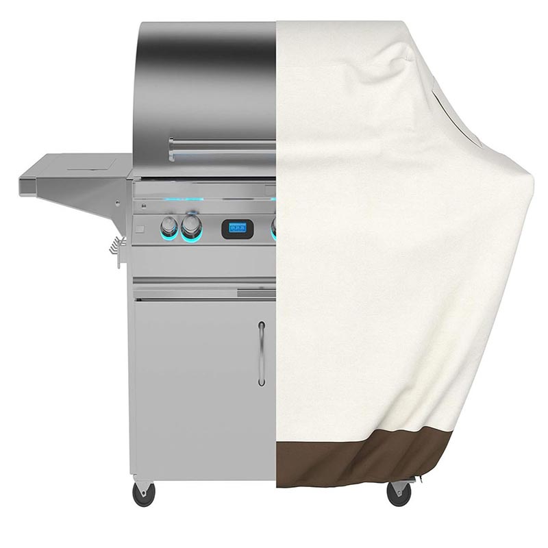 210D BBQ Beige Barbecue Grill  - Outdoor Furniture Fabric Waterproof ulasan dan harga