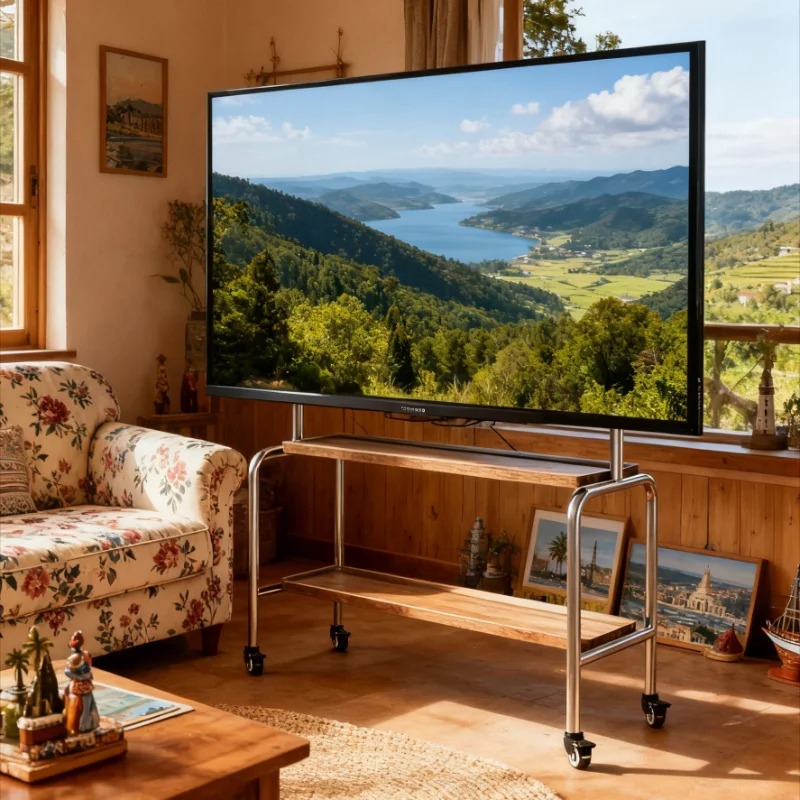 TV Stands Creative Pegboard TV - Outdoor Furniture Glides ulasan dan harga