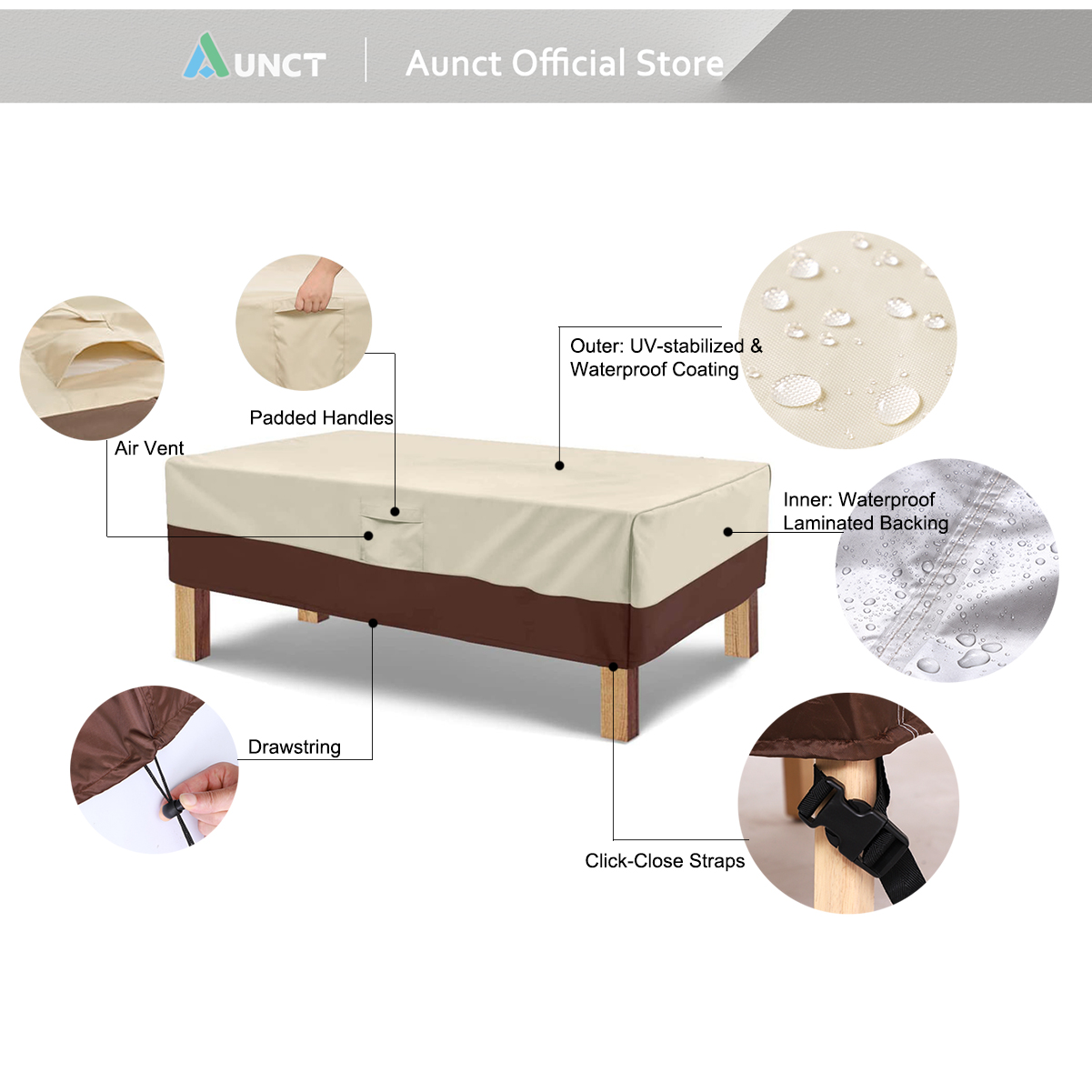 55 Sizes HEAVY DUTY Outdoor Wa - Outdoor Furniture Fabric Waterproof ulasan dan harga
