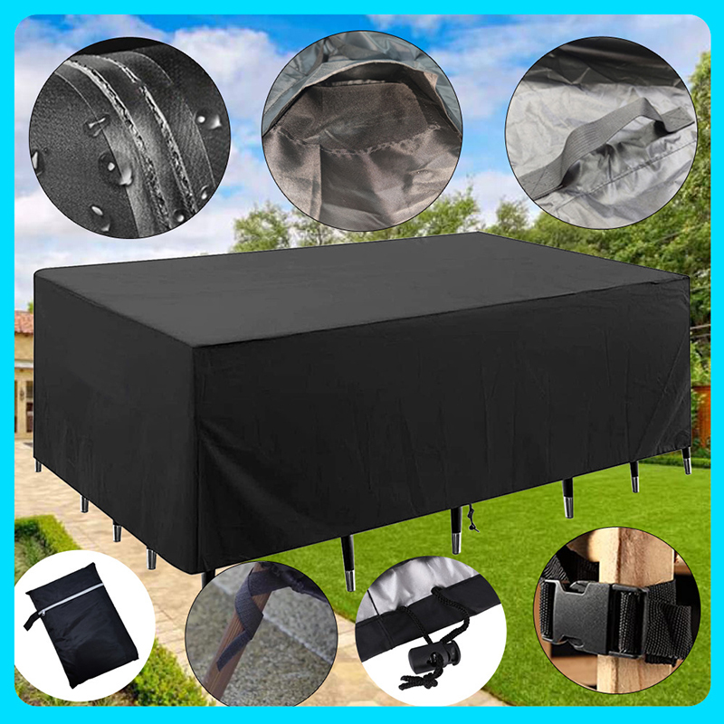 All-Round Universal Dust Cover - Outdoor Furniture Fabric Waterproof ulasan dan harga