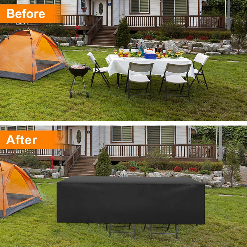 All-Round Universal Dust Cover - Outdoor Furniture Fabric Waterproof ulasan dan harga