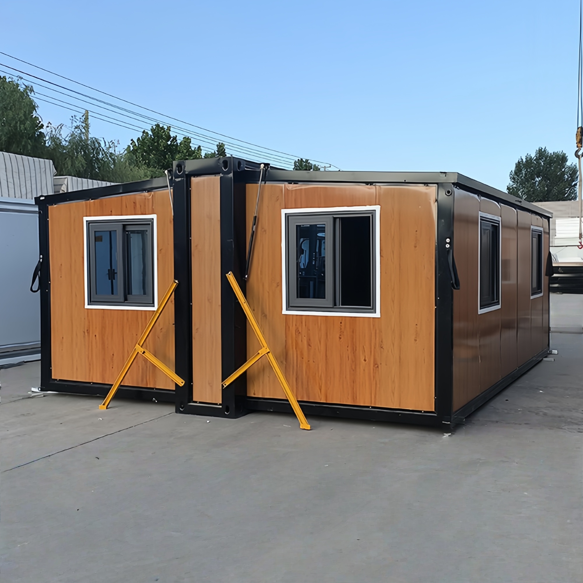 Mobile Portable Container Hous - Outdoor Furniture Metal ulasan dan harga