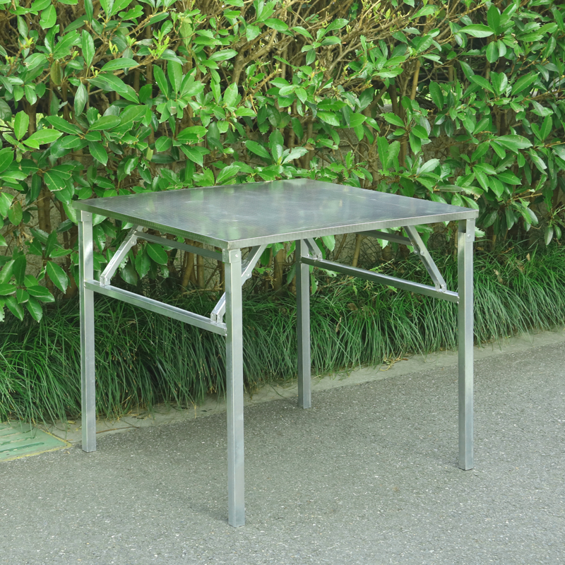 80x80cm Folding Square Table - - Outdoor Furniture Glides ulasan dan harga