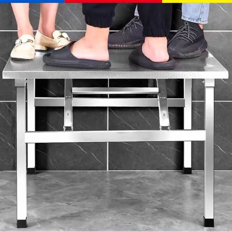 80x80cm Folding Square Table - - Outdoor Furniture Glides ulasan dan harga