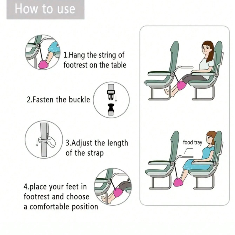 Portable Adjustable Footrest H - Outdoor Furniture Glides ulasan dan harga