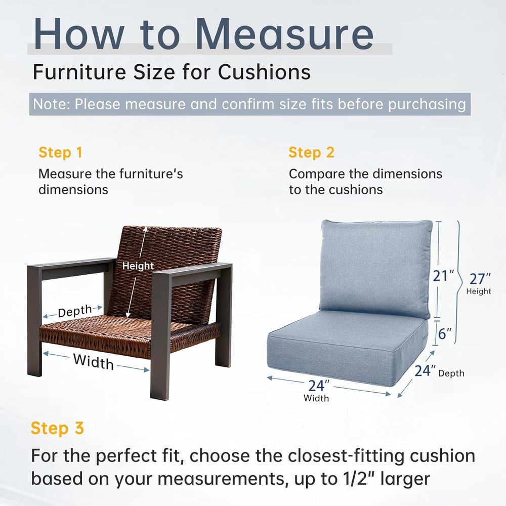 Thick Outdoor Cushion Set - 24 - Outdoor Furniture Cushions 24 X 24 ulasan dan harga