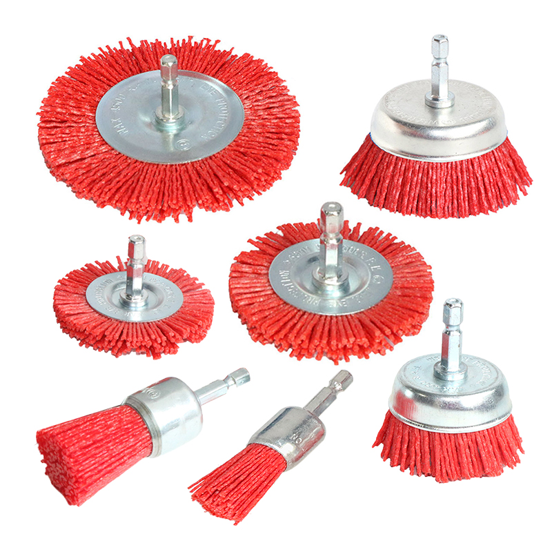 Nylon Cup Brush Abrasive Wire  - Outdoor Furniture Glides ulasan dan harga