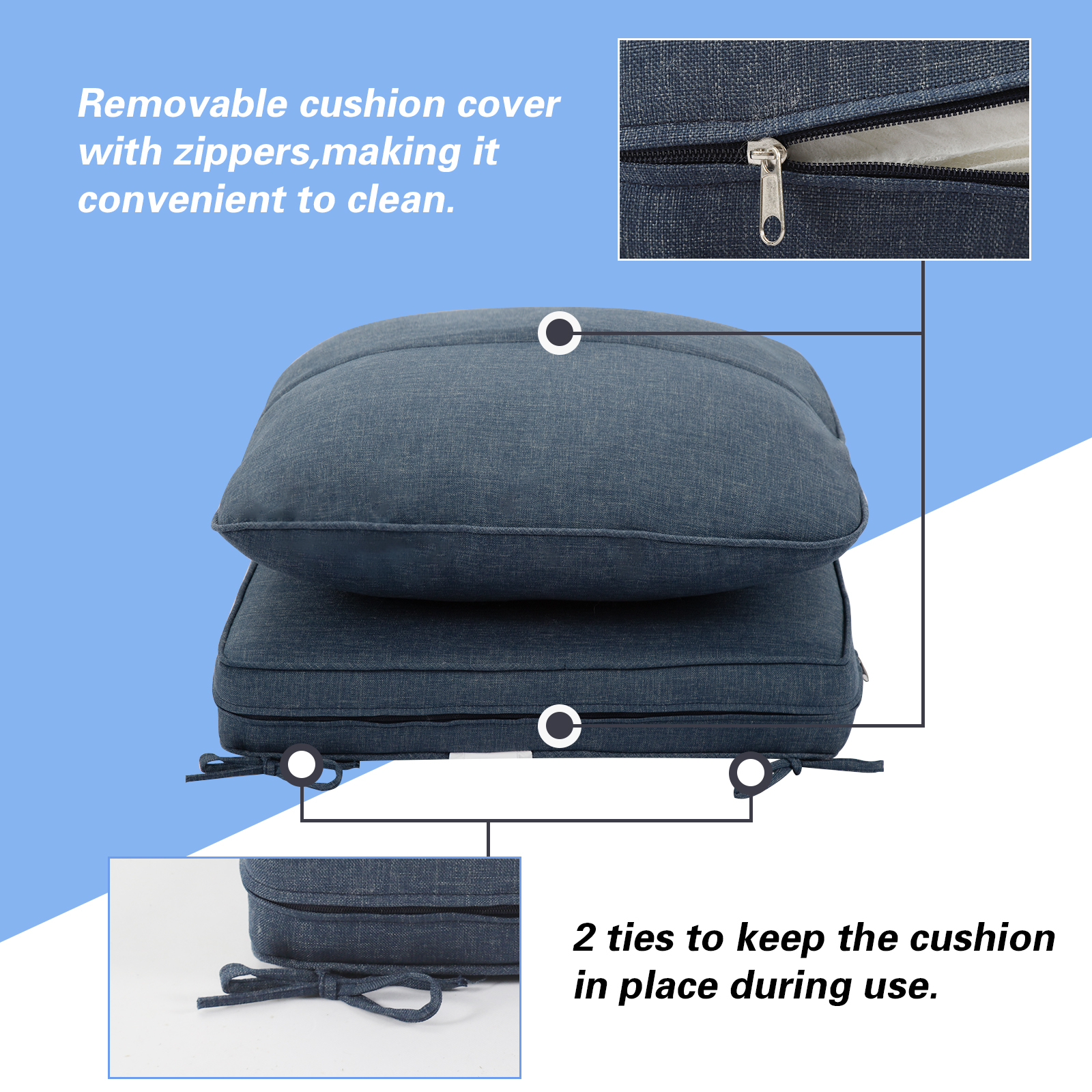 Outdoor Deep Seat Cushions for - Outdoor Furniture Cushions 24 X 24 ulasan dan harga