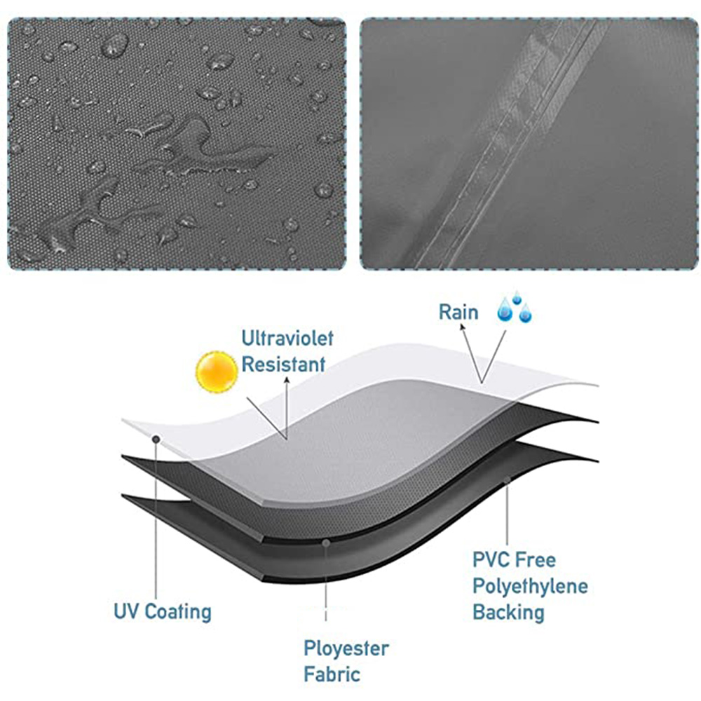 72 Size Waterproof Cover Outdo - Outdoor Furniture Fabric Waterproof ulasan dan harga