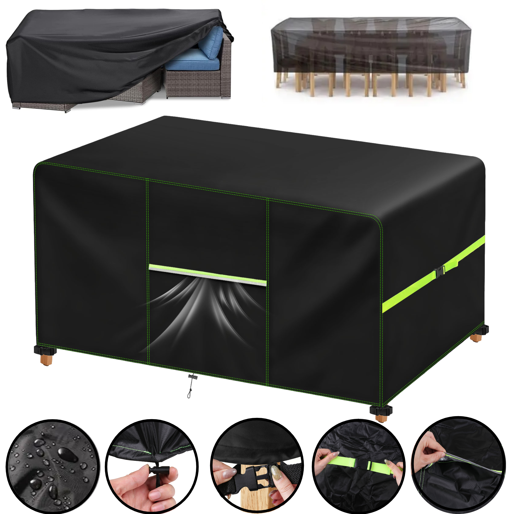 Outdoor Cover for Garden Large - Outdoor Furniture Fabric Waterproof ulasan dan harga