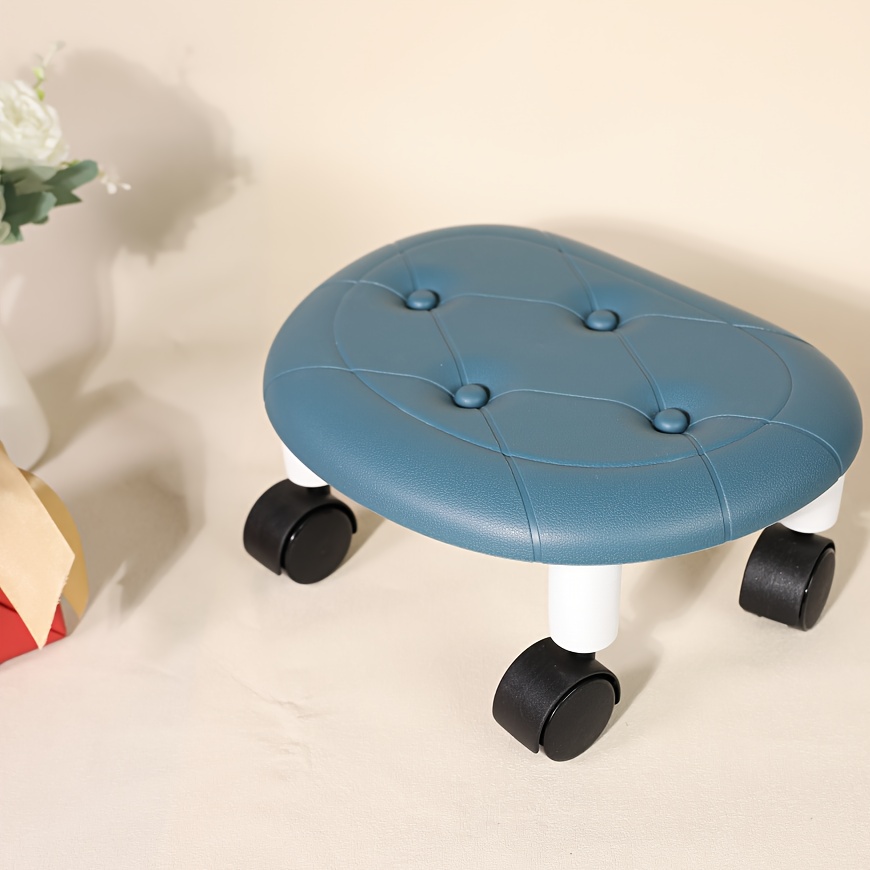 Rolling Low Stool with Wheels  - Outdoor Furniture Glides ulasan dan harga