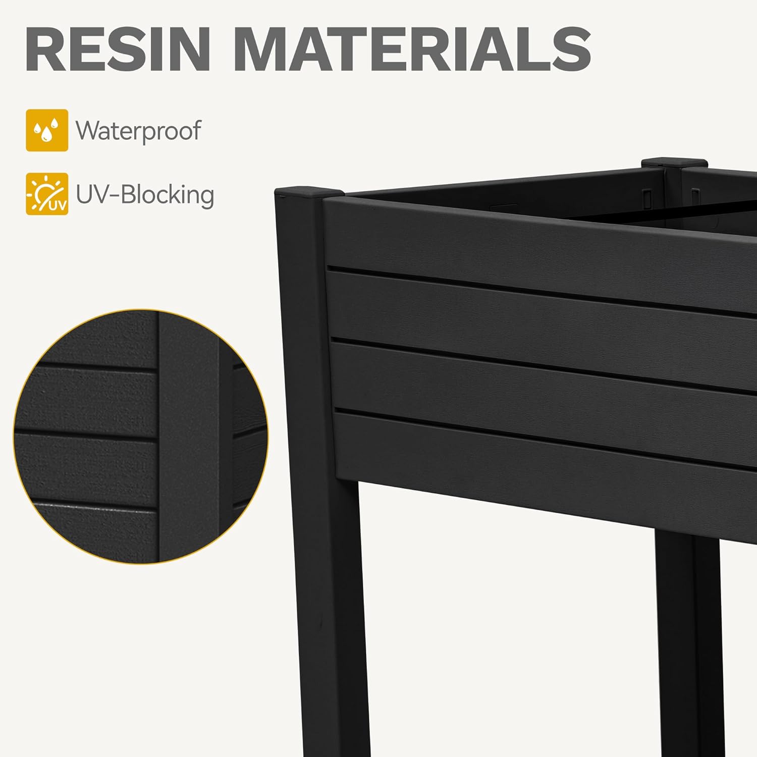 Raised Garden Bed Kit with Whe - Garden Storage Box ulasan dan harga
