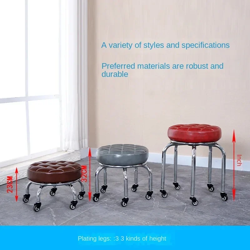 Aluminum Pulley Stool Low Roun - Outdoor Furniture Glides ulasan dan harga