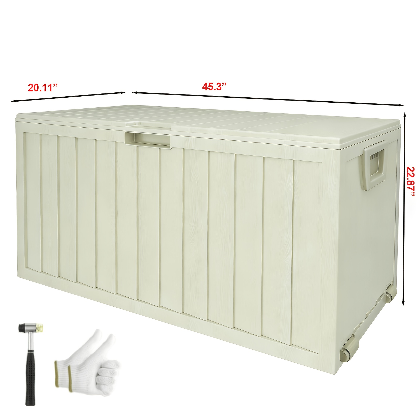 75/35 Gallon Outdoor Storage B - Outdoor Furniture Patio ulasan dan harga
