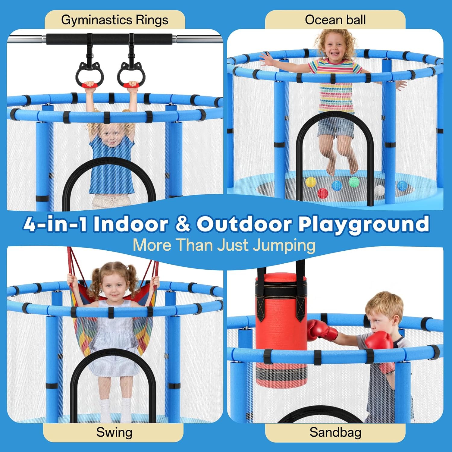 Toddler Trampoline,Trampoline  - Outdoor Furniture Sale ulasan dan harga