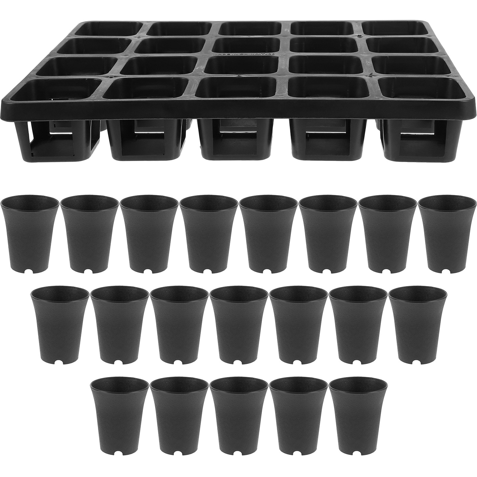 1 set Succulent Plant Pots 20  - Garden Storage Box ulasan dan harga