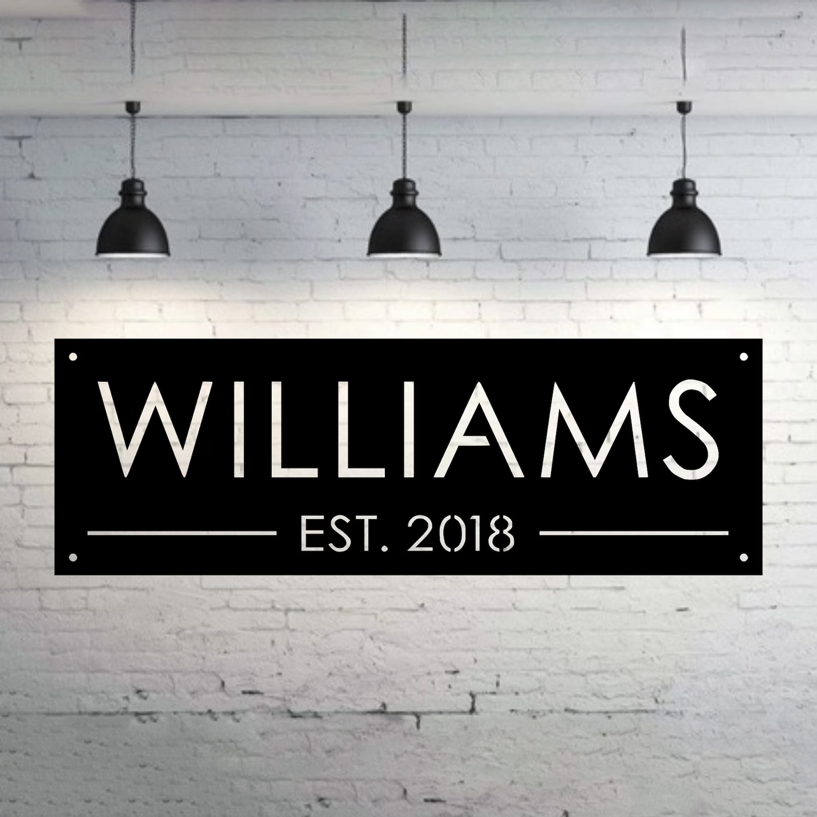 Personalized Metal Sign, Custo - Outdoor Furniture Metal ulasan dan harga