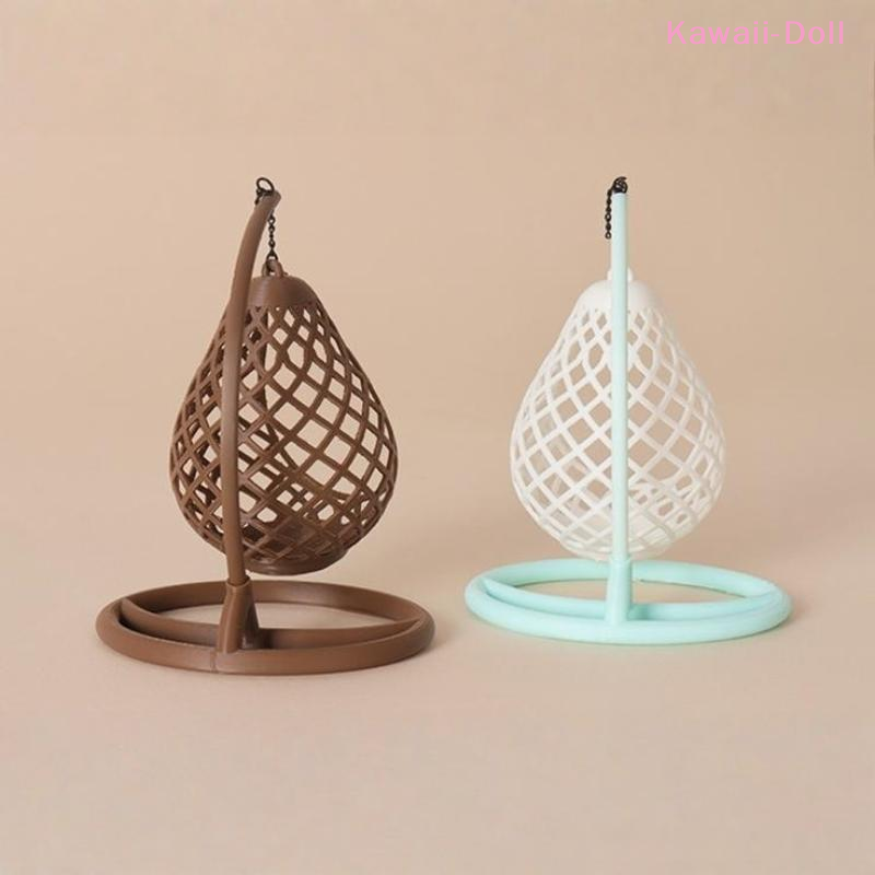 [DO]1Pcs1:12 Scale Dollhouse M - Hanging Egg Chair ulasan dan harga