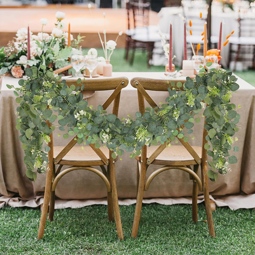 Artificial Eucalyptus Garland  - Outdoor Furniture Sale ulasan dan harga