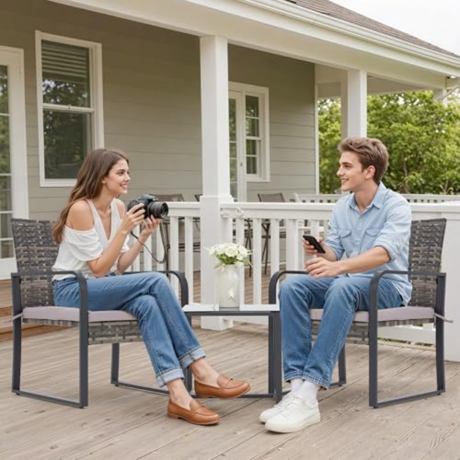 Bezseller 3 Piece Outdoor Pati - Outdoor Furniture Patio ulasan dan harga