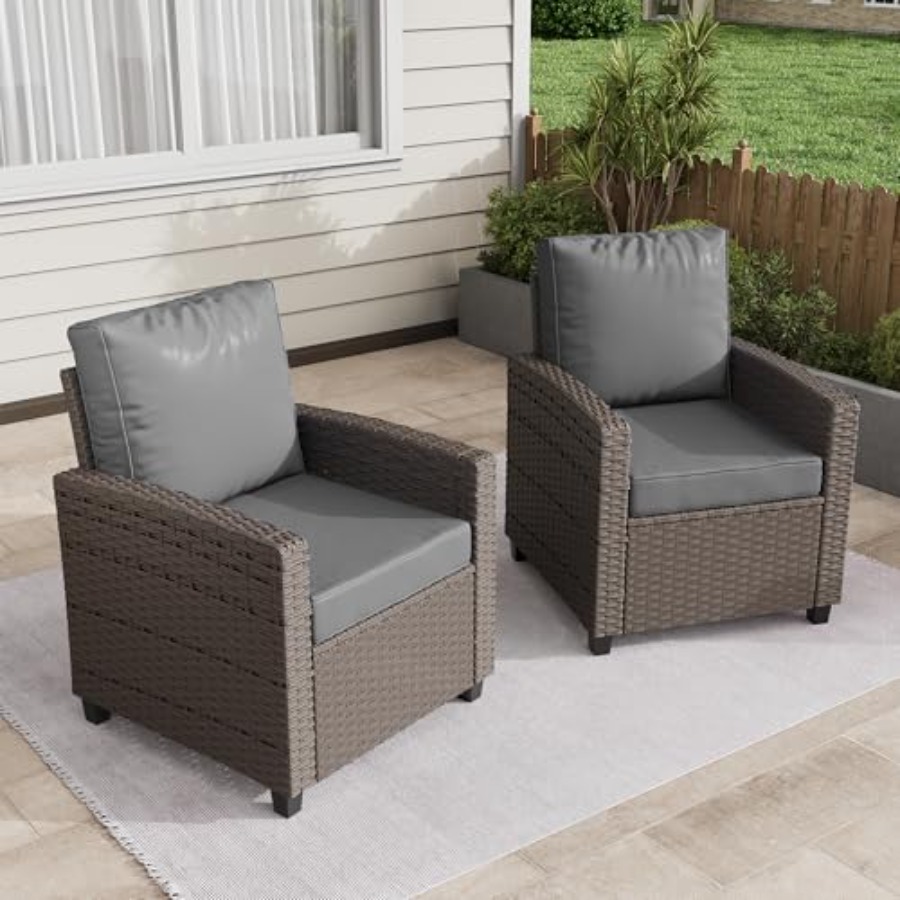 2 Pieces Patio Furniture Set O - Outdoor Furniture Patio ulasan dan harga
