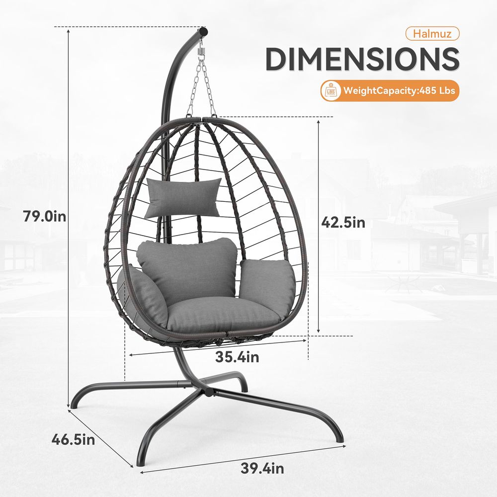 Pieces Outdoor Hanging Egg Cha - Hanging Egg Chair ulasan dan harga