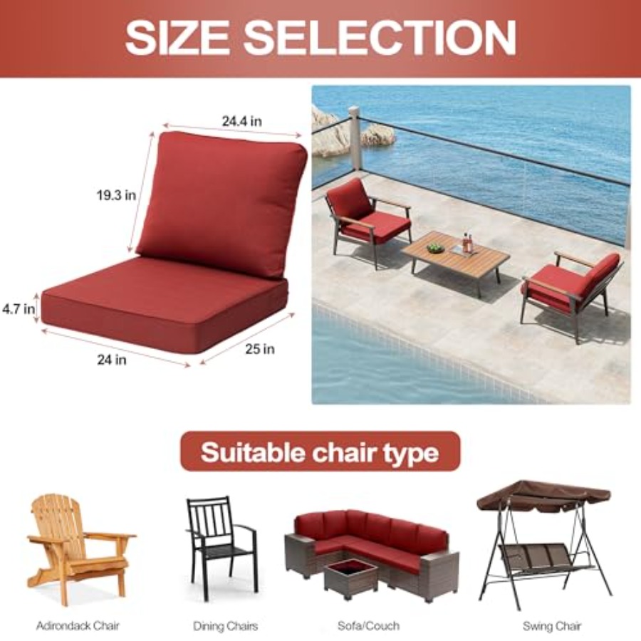 24x24 Inch Outdoor Cushions fo - Outdoor Furniture Cushions 24 X 24 ulasan dan harga