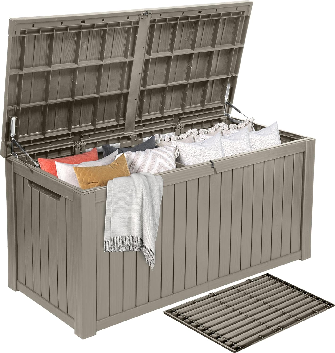 220 Gallon Extra-Large Patio D - Garden Storage Box ulasan dan harga