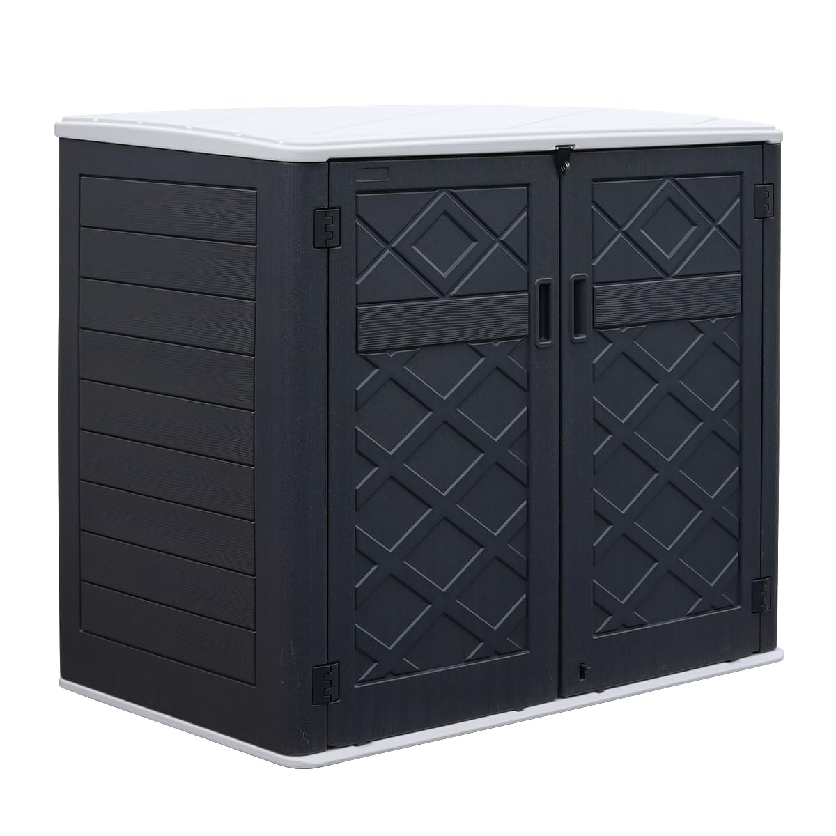 Weather-Resistant Horizontal O - Garden Storage Box ulasan dan harga