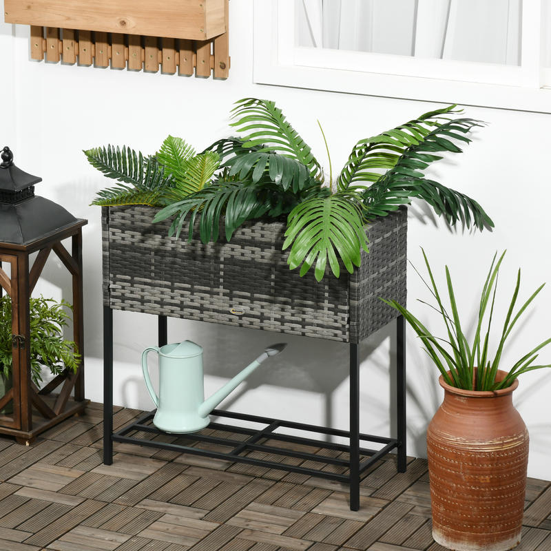 Raised Garden Bed, Elevated Pl - Garden Storage Box ulasan dan harga