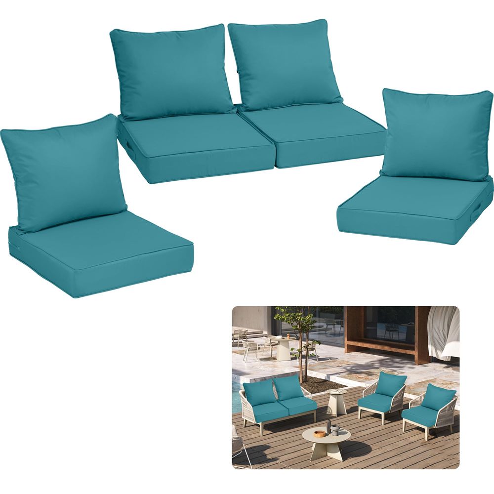 Chair Cushion, 24 x 24 Inch Wa - Outdoor Furniture Cushions 24 X 24 ulasan dan harga