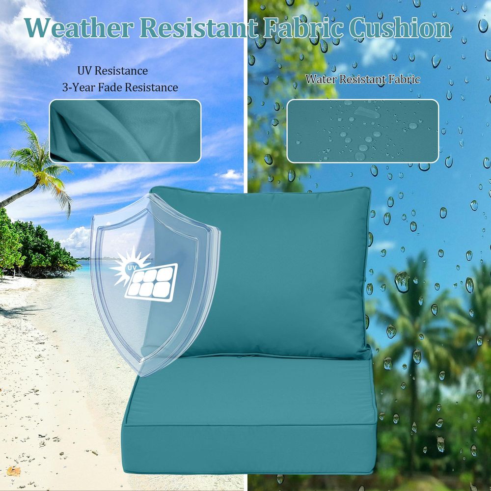 Chair Cushion, 24 x 24 Inch Wa - Outdoor Furniture Cushions 24 X 24 ulasan dan harga
