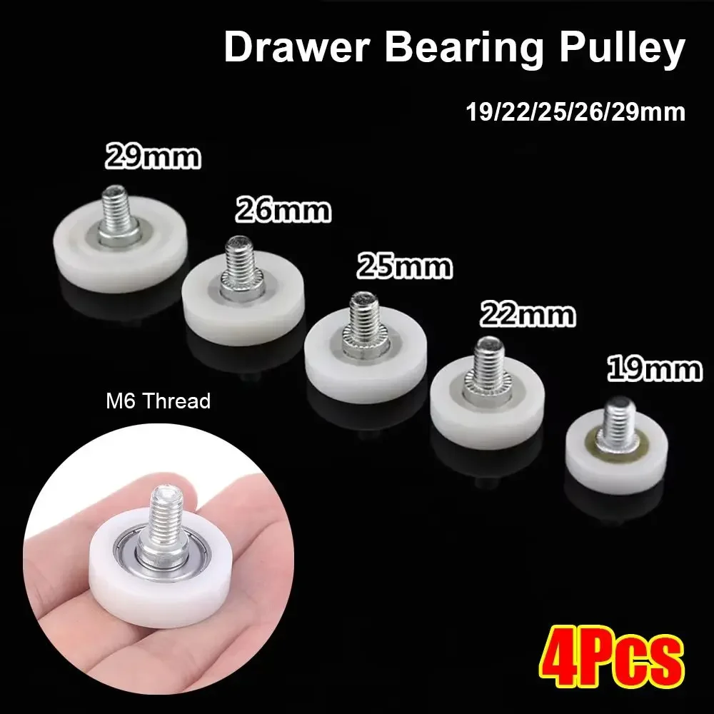 1Pcs With Screw Drawer Bearing - Outdoor Furniture Glides ulasan dan harga