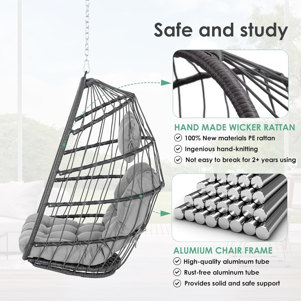 Hanging Egg Chair Without Stan - Hanging Egg Chair ulasan dan harga